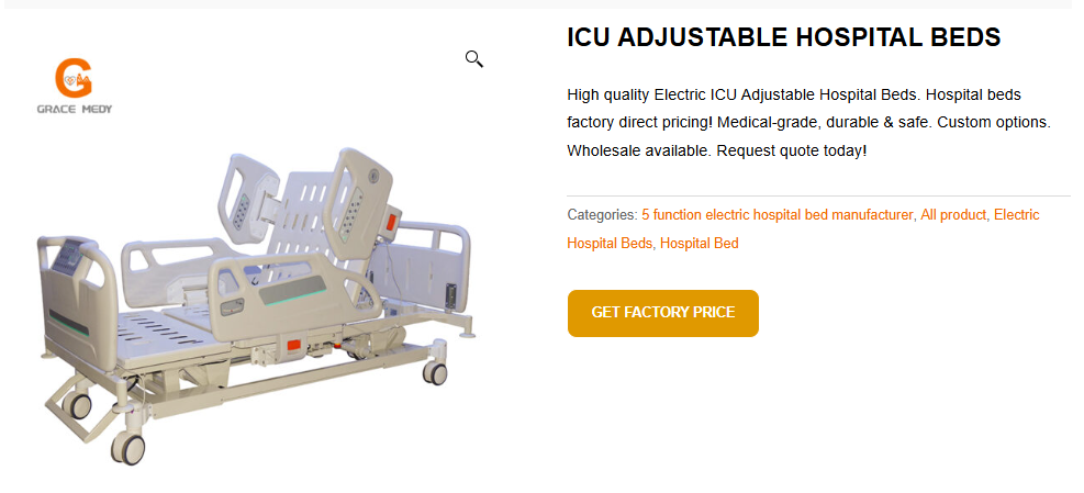 Top hospital bed manufacturers in Italy