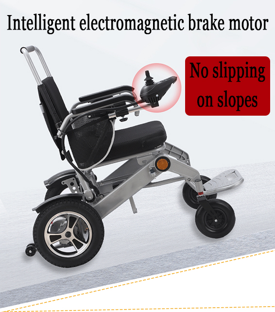 electromagnetic brake wheelchair