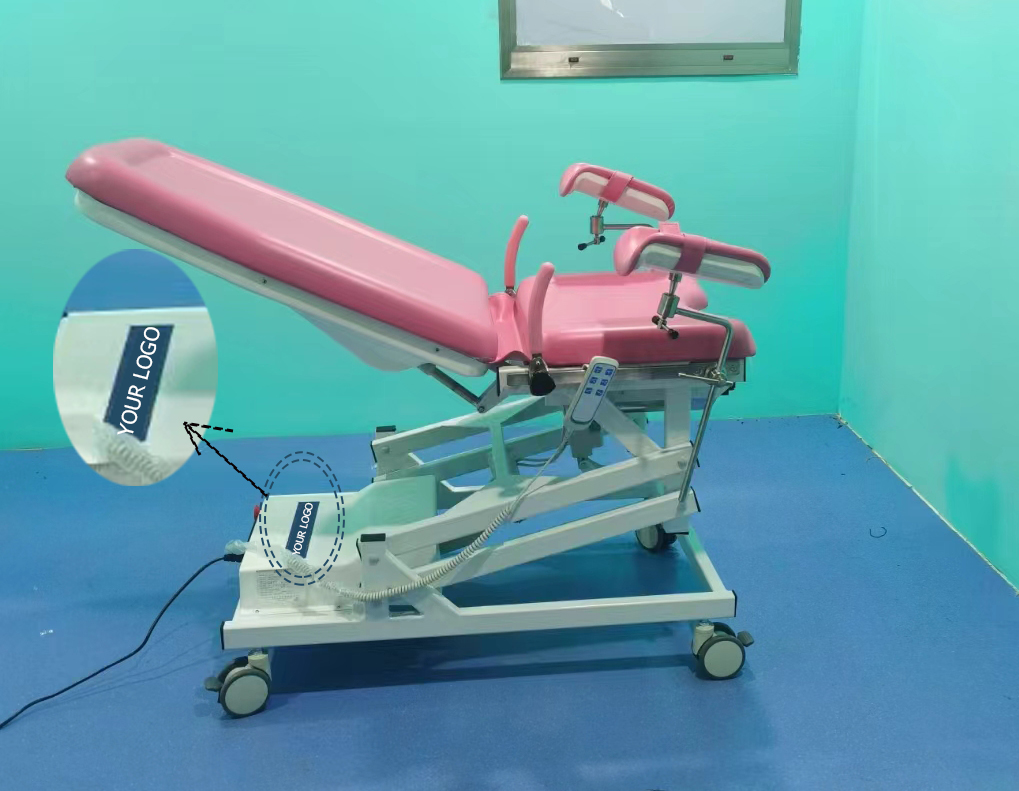Gynecological chair logo customization Gynecological chair logo customization