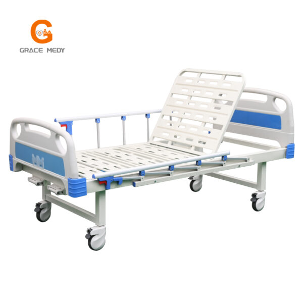 2 crank manual hospital bed