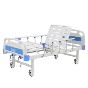 Two-crank manual hospital bed