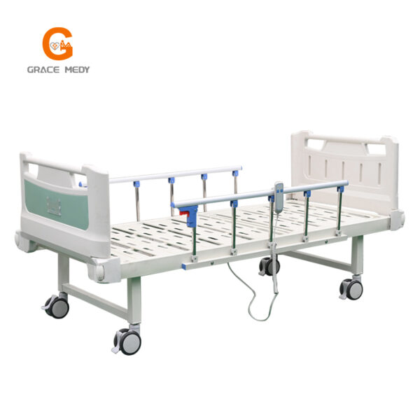 electric hospital bed with removeble headboard