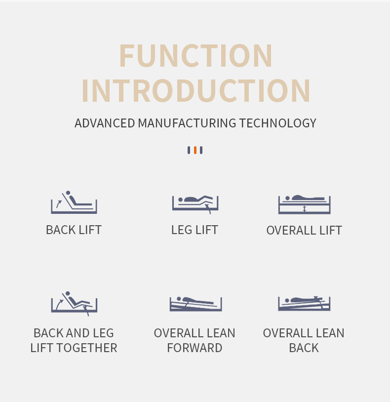electric nursing bed function