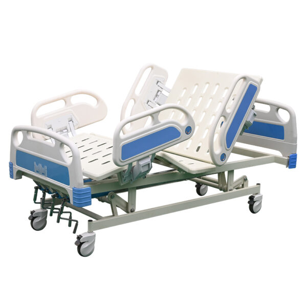 4 cranks manual hospital bed