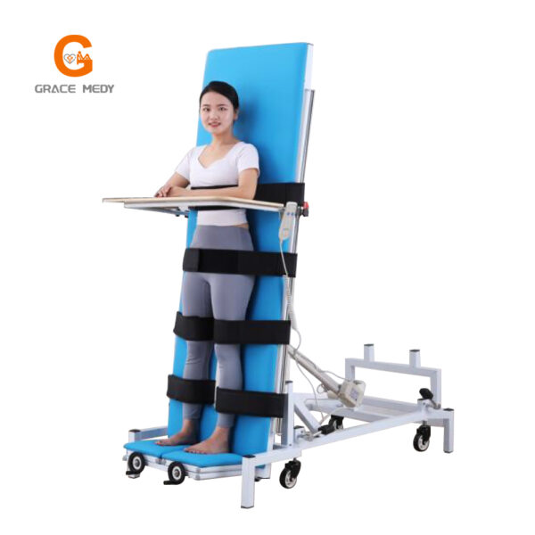 Electric standing bed