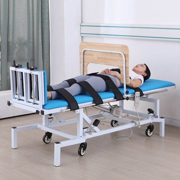 Electric standing bed
