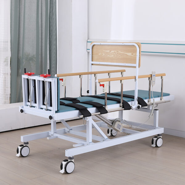 Electric standing bed
