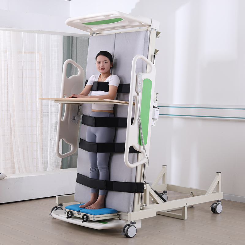 Medical standing tilt bed