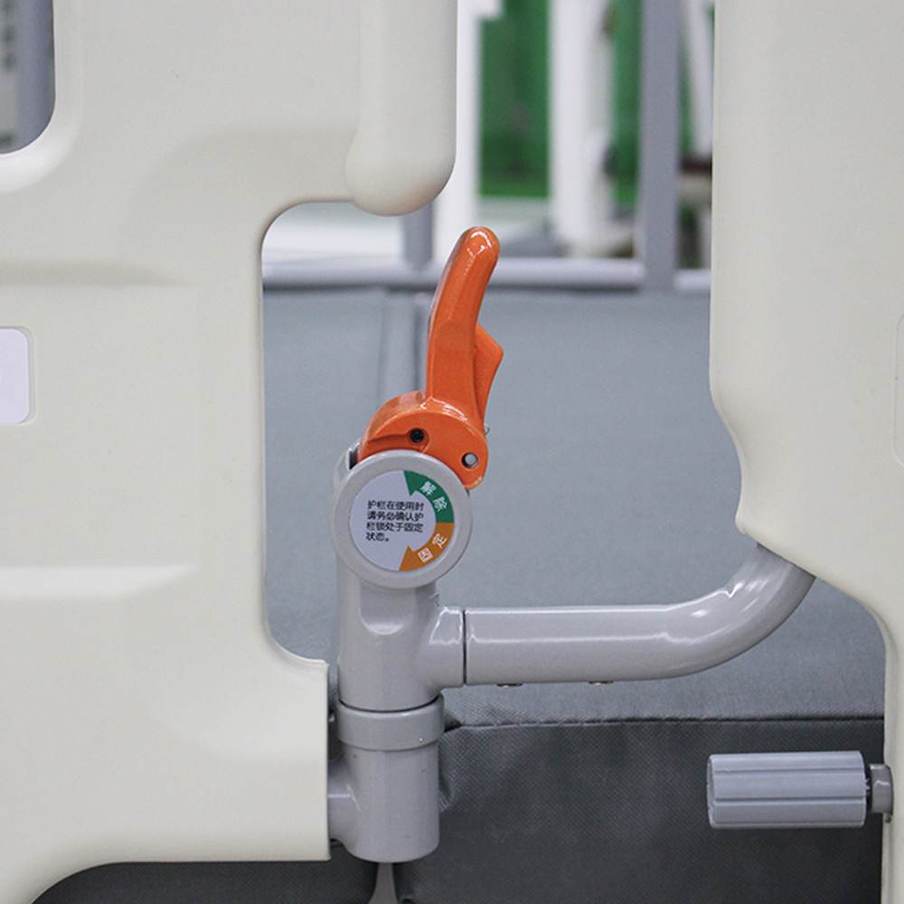 hospital bed side rail locke