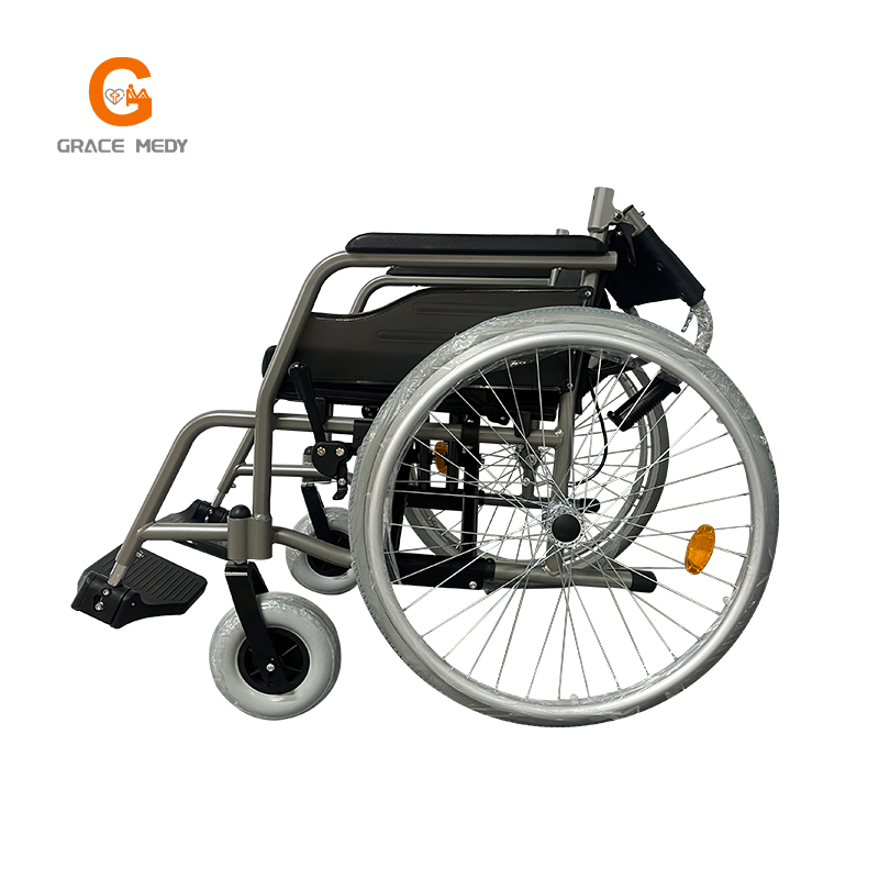 folded wheelchair