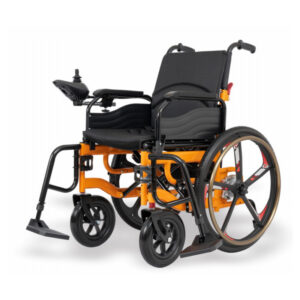 Electronic braking electric wheel chairs