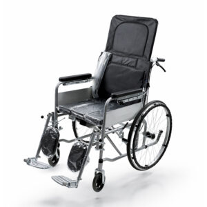 recliner wheelchair with commode