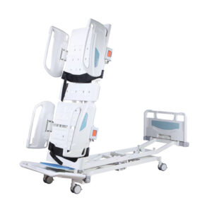 Electric rehabilitation training bed