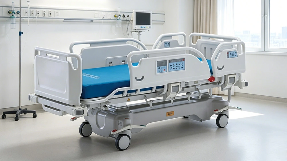 ICU bed with Smart technology applications