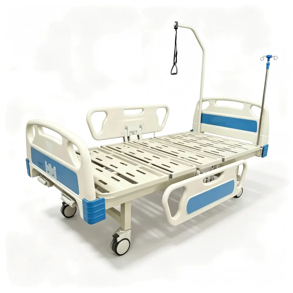 adjustable 2 crank hospital bed