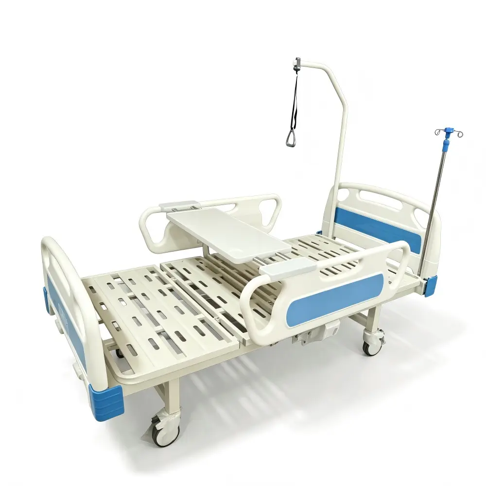 hospital bed with monkey bar