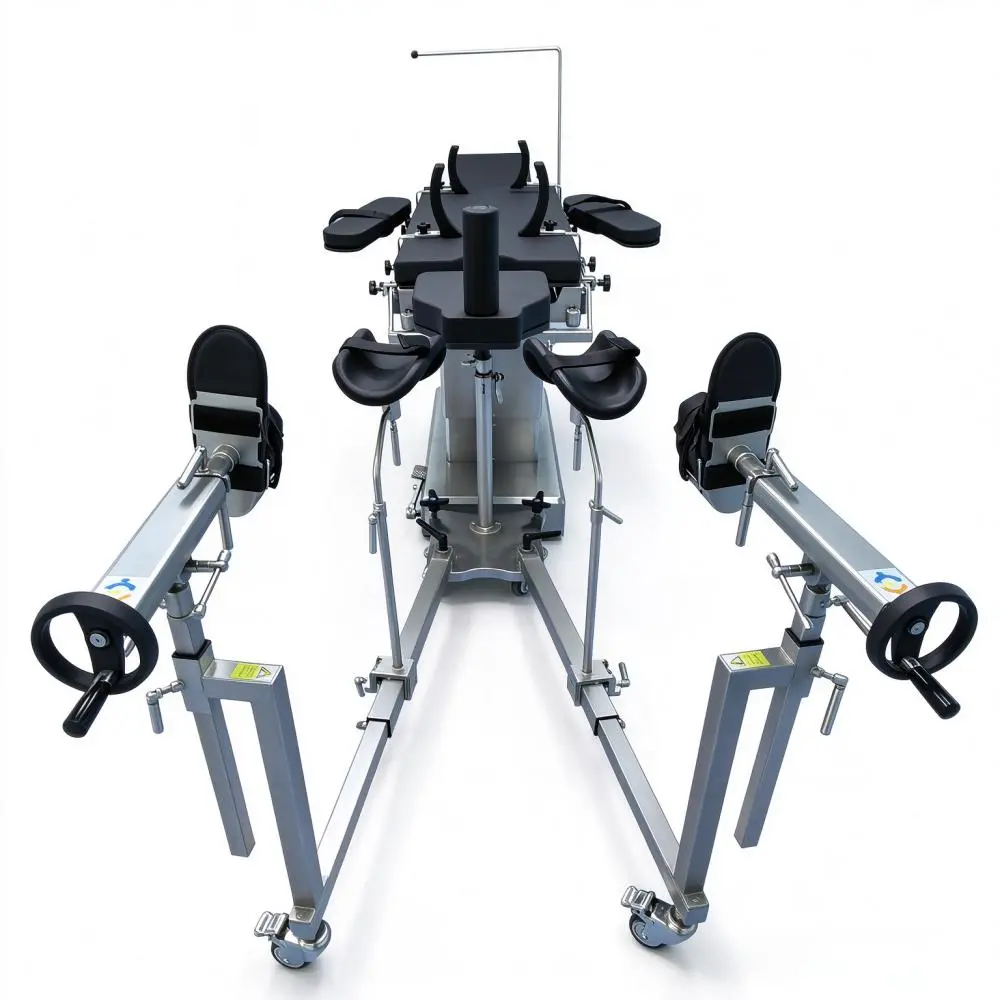 Electric Surgical Table With Traction Frame